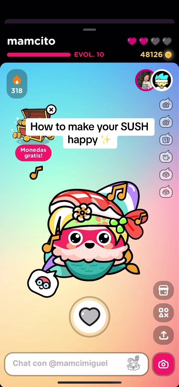 Have you unlocked the mermaid costume that makes your SUSH sing? ✨💅🏻