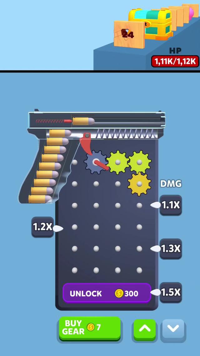 Merge Gears to Shoot faster!