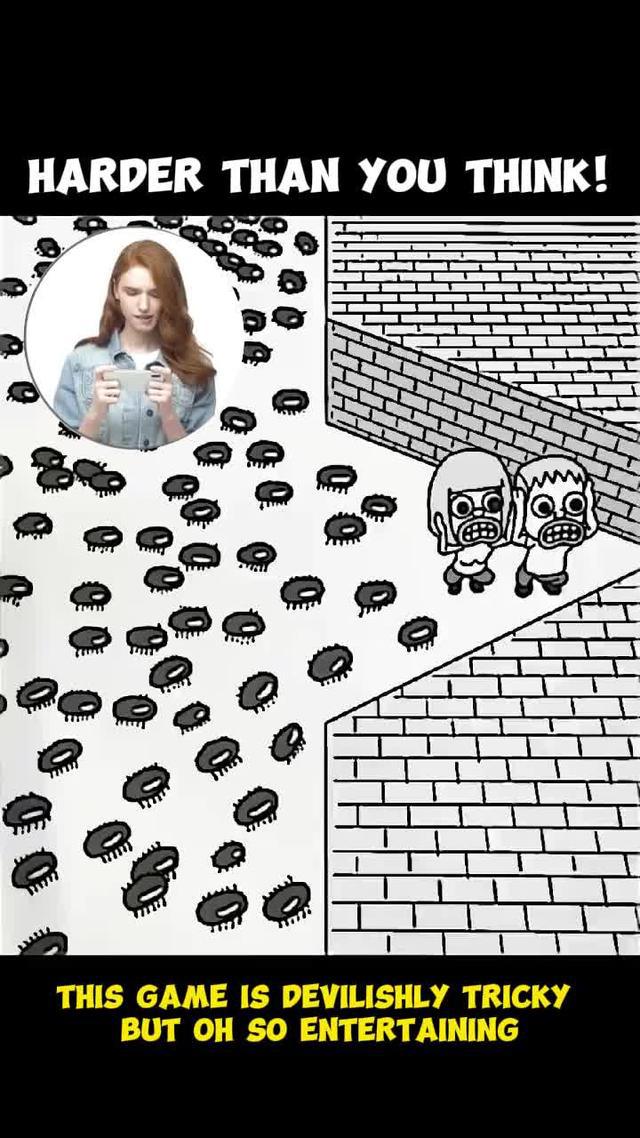 I believe people with IQ.120 can not pass the level!