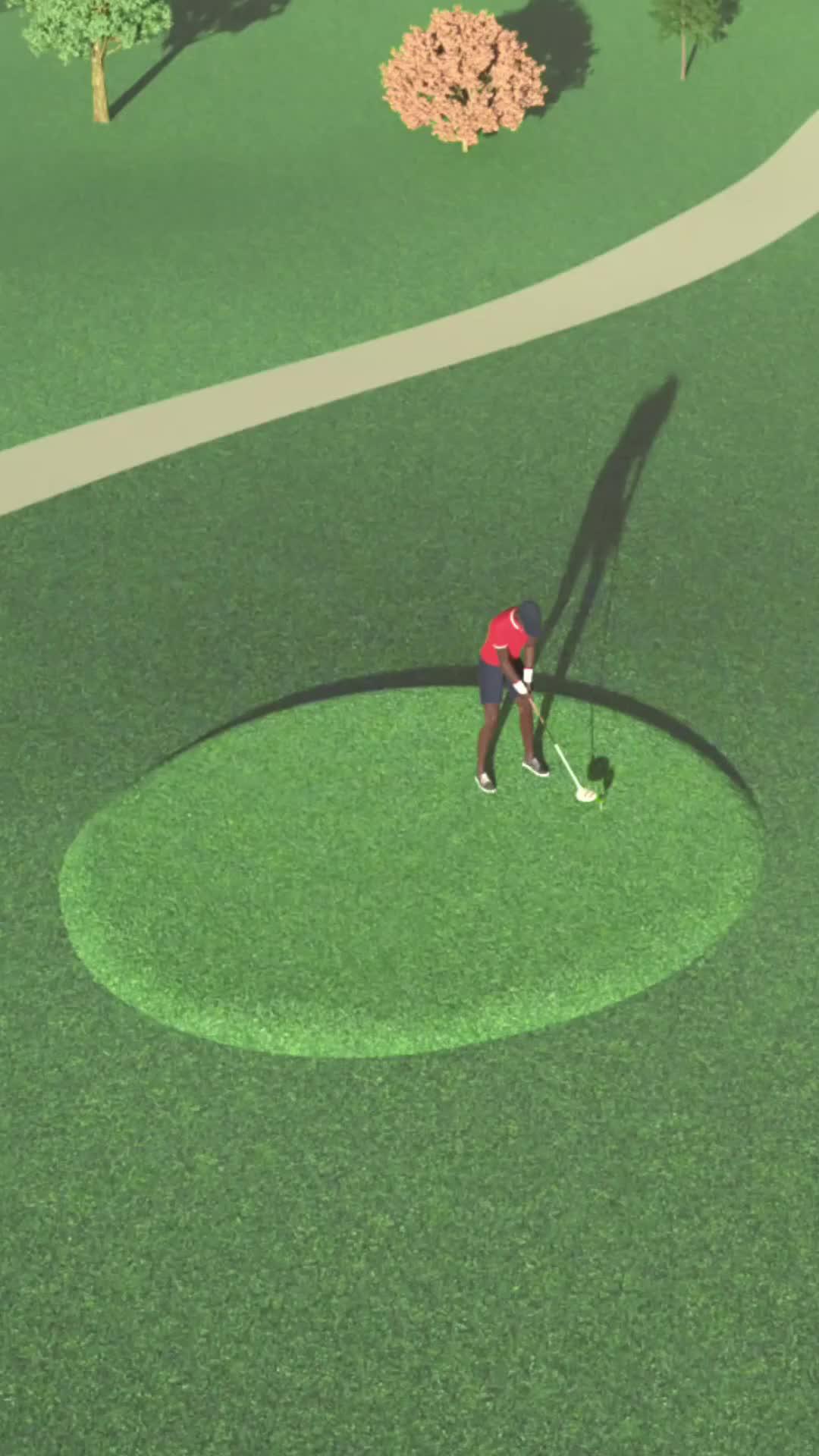 Play on REAL golf courses!