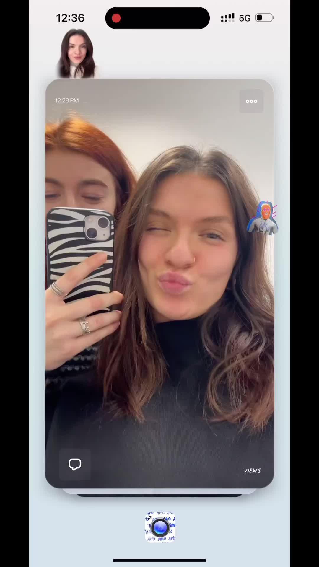 The camera made for friends.