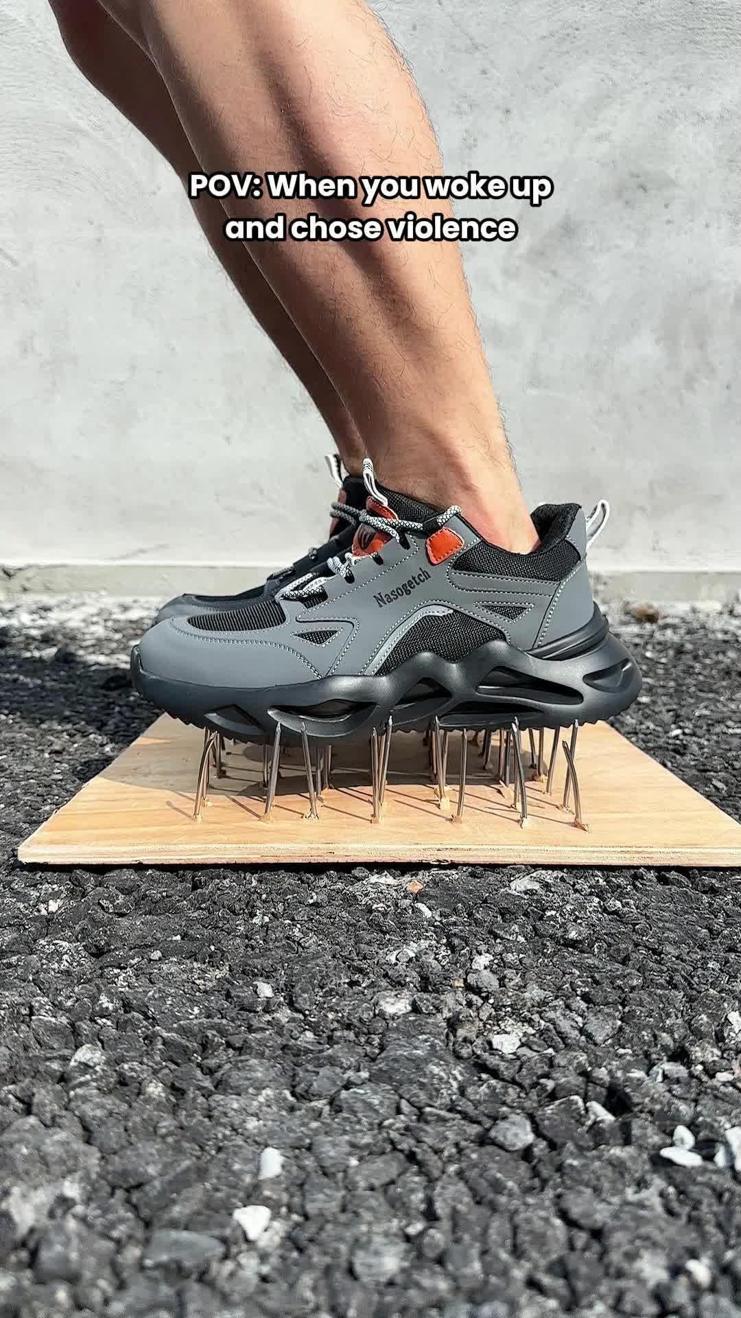 🔨 Staying safe on the job never looked so good! Check TEMU'S latest work safety shoes, built to withstand any challenge while keeping you comfortable.