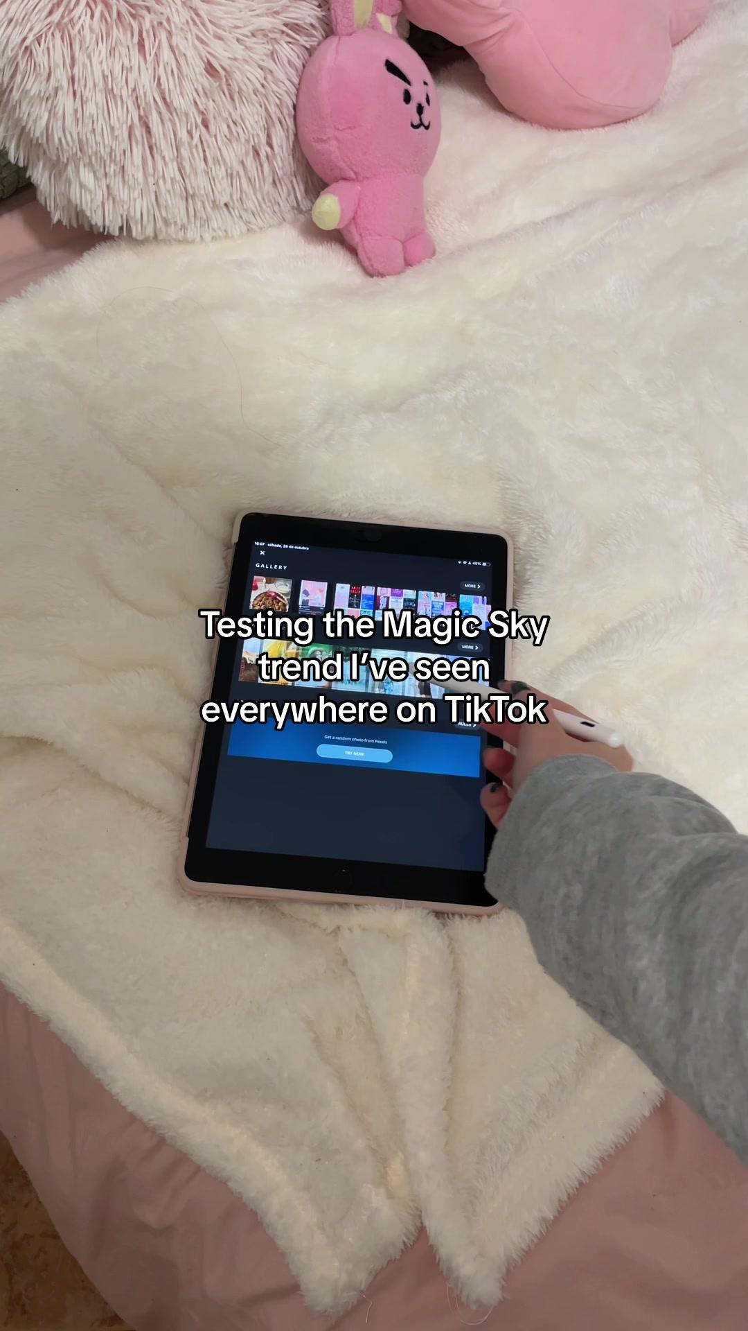 Testing the Magic Sky trend Ive seen everywhere on Tiktok • • • #vimage #relatable #appsyouneed #bestapps #lifechangingapps #editingapps #fyp