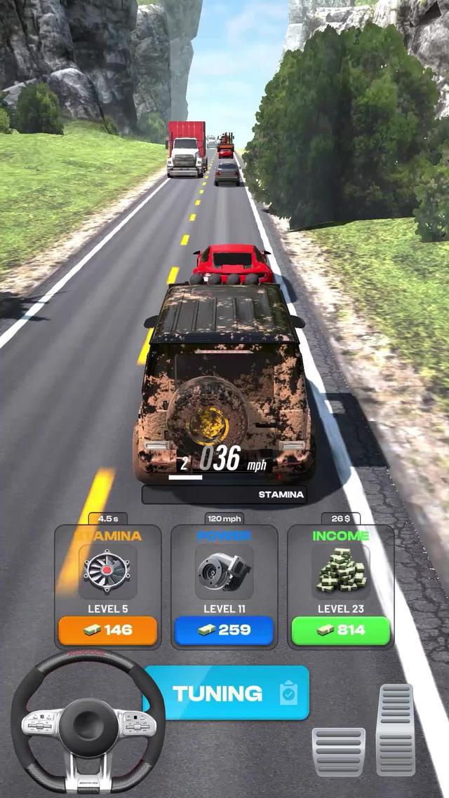 Nothing is better than overtake in the highway!