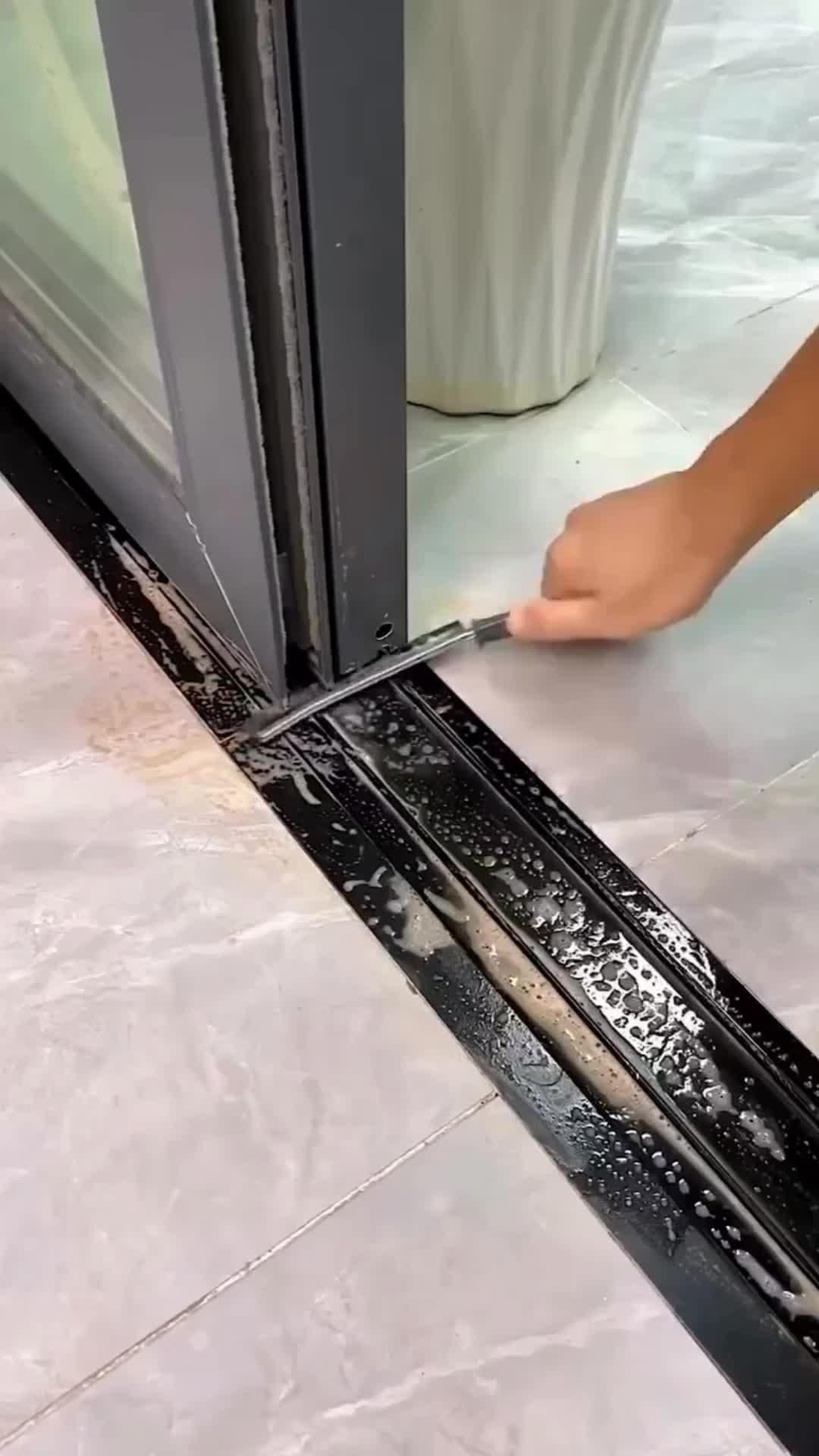 Escova De Limpeza Fendas Cerdas Duras 1 Peça Canto Morto