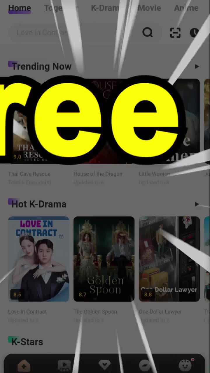 Menonton film dan drama yang Anda sukai