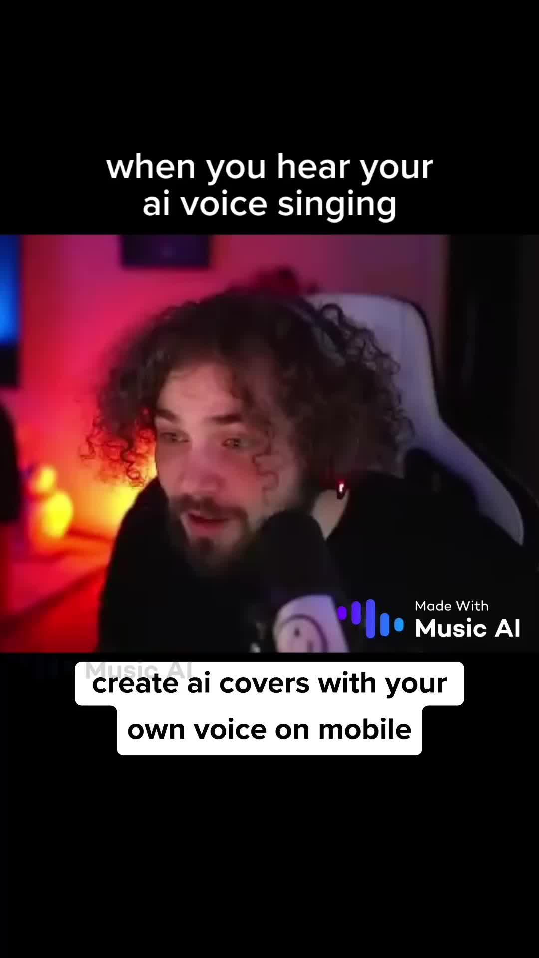 Create AI covers with your own voice on mobile
