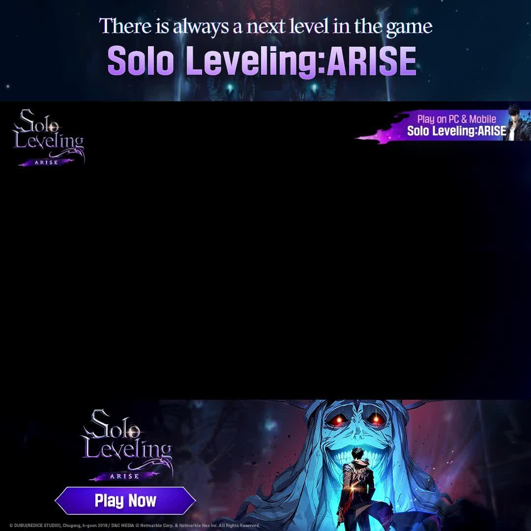 There is always a next level in the game! Solo Leveling:ARISE, enjoy the epic action with the game!