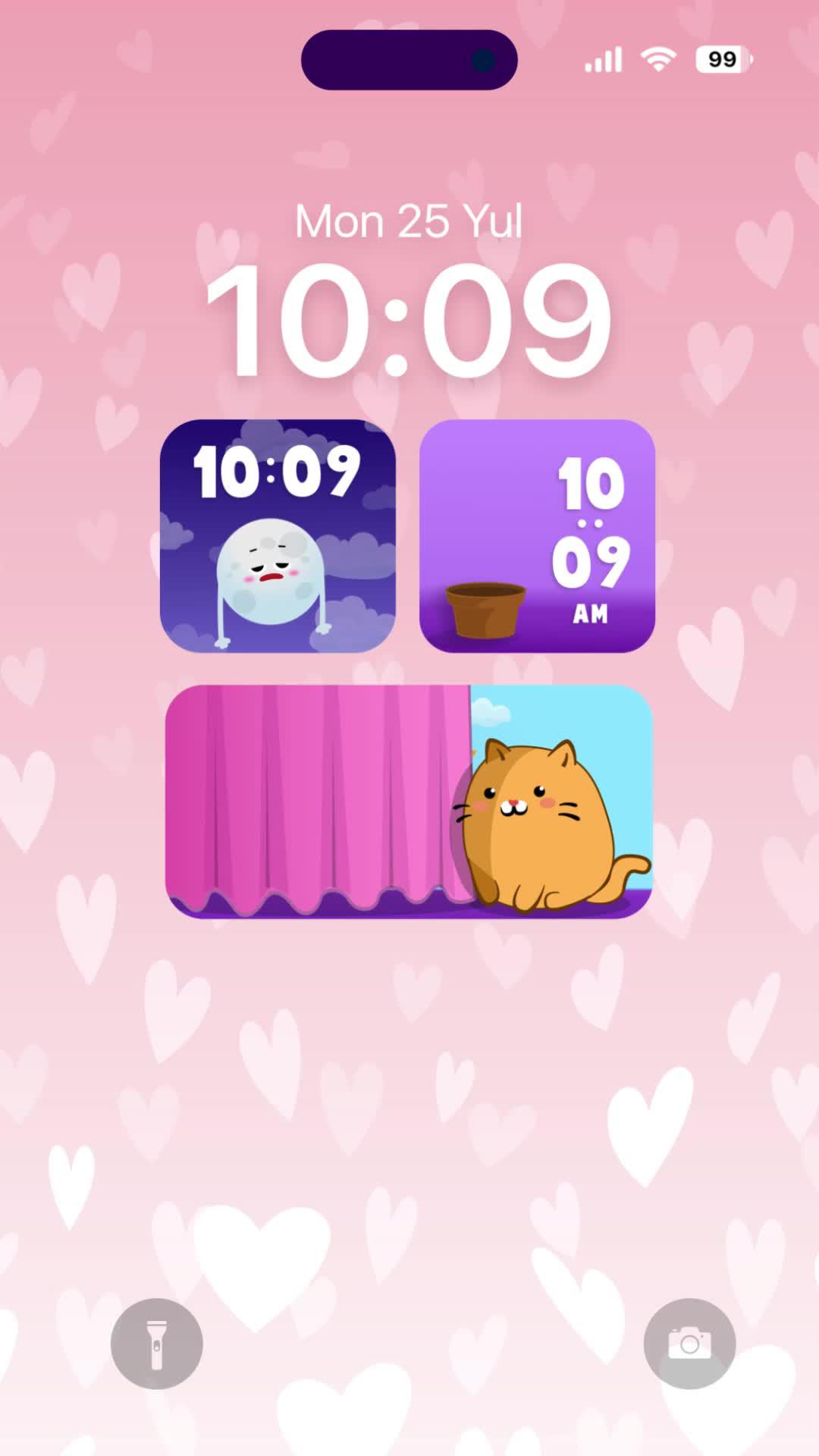 Install custom iPhone widgets on your iPhone with Widgetful app.