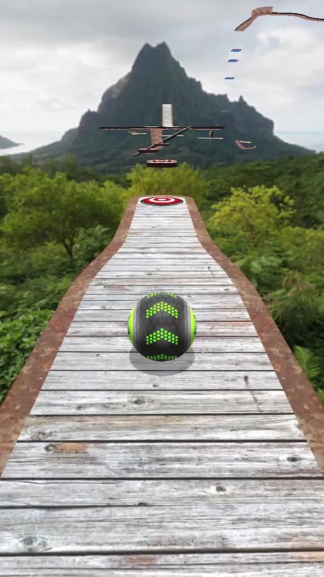 Roll your ball as far as you can