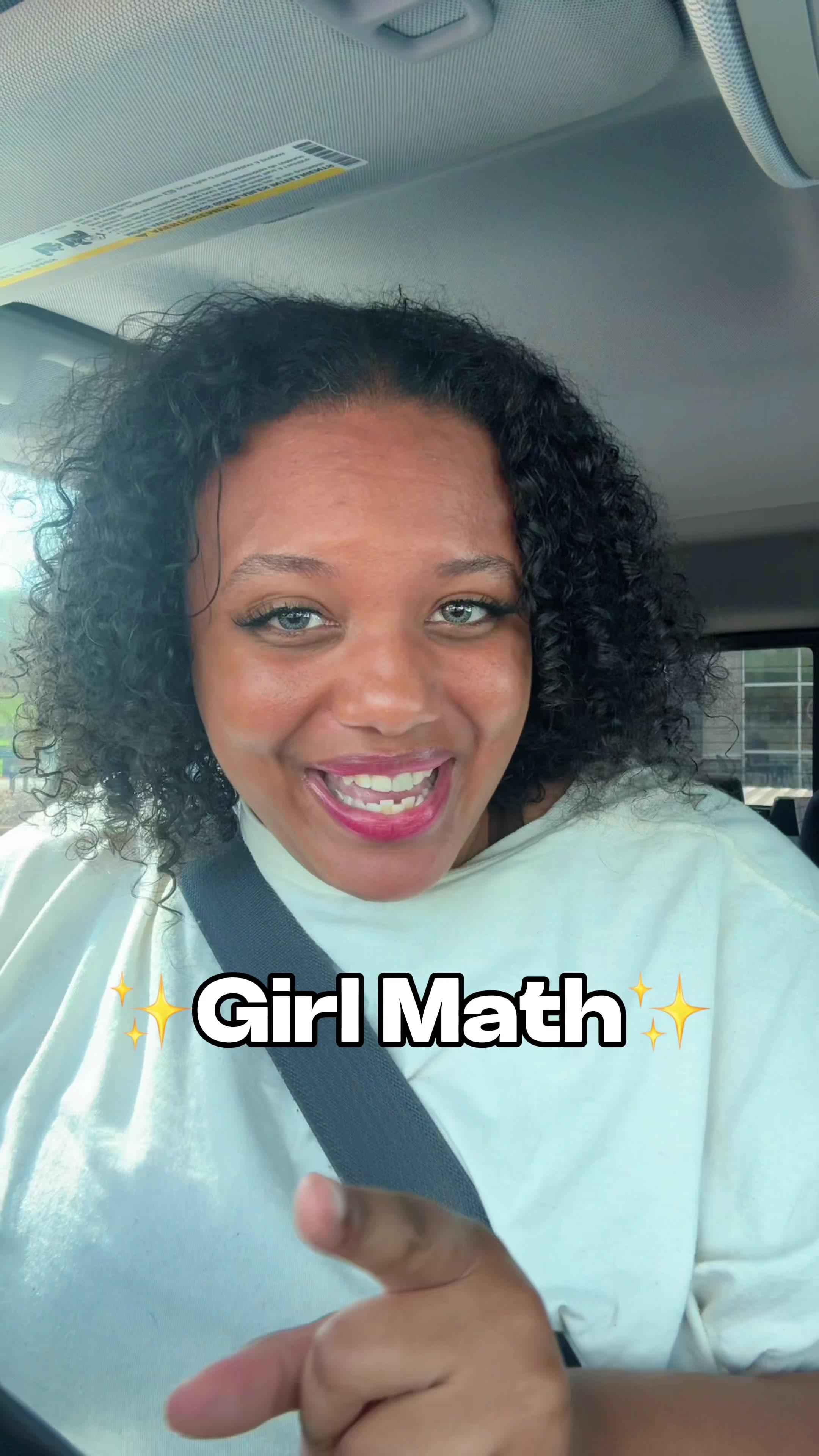 Explaining ✨Girl Math✨ With Surveys On The Go