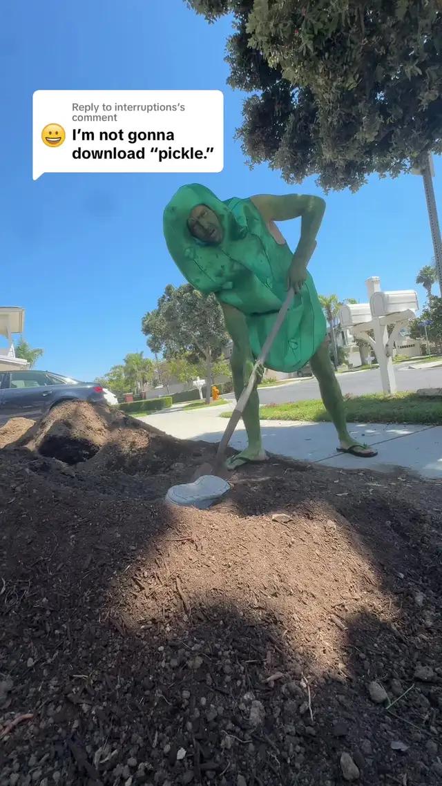 Replying to @interruptions u know what to do!😁🥒