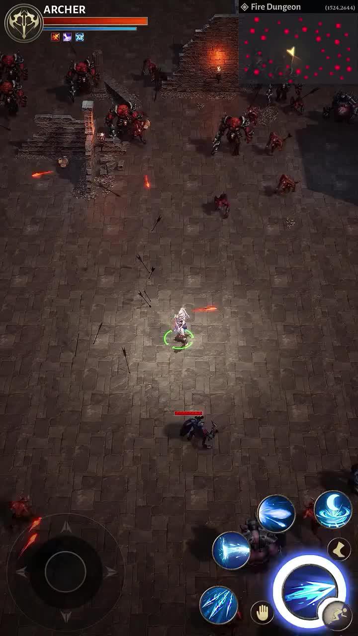 Bloody loot boxes awaken in a mysterious dungeon.