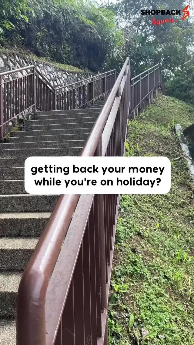Getting back your money while you’re on holiday is a big YES!