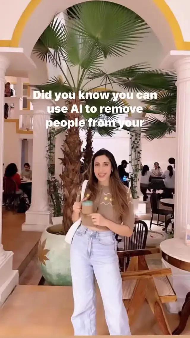 Remove unwanted object in your photo