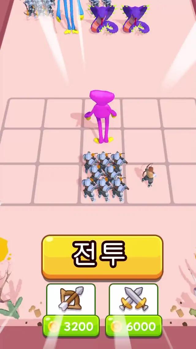 다양한 패턴을 그려 몬스터를 소환하거나 마법을 사용하여 적을 물리치세요.