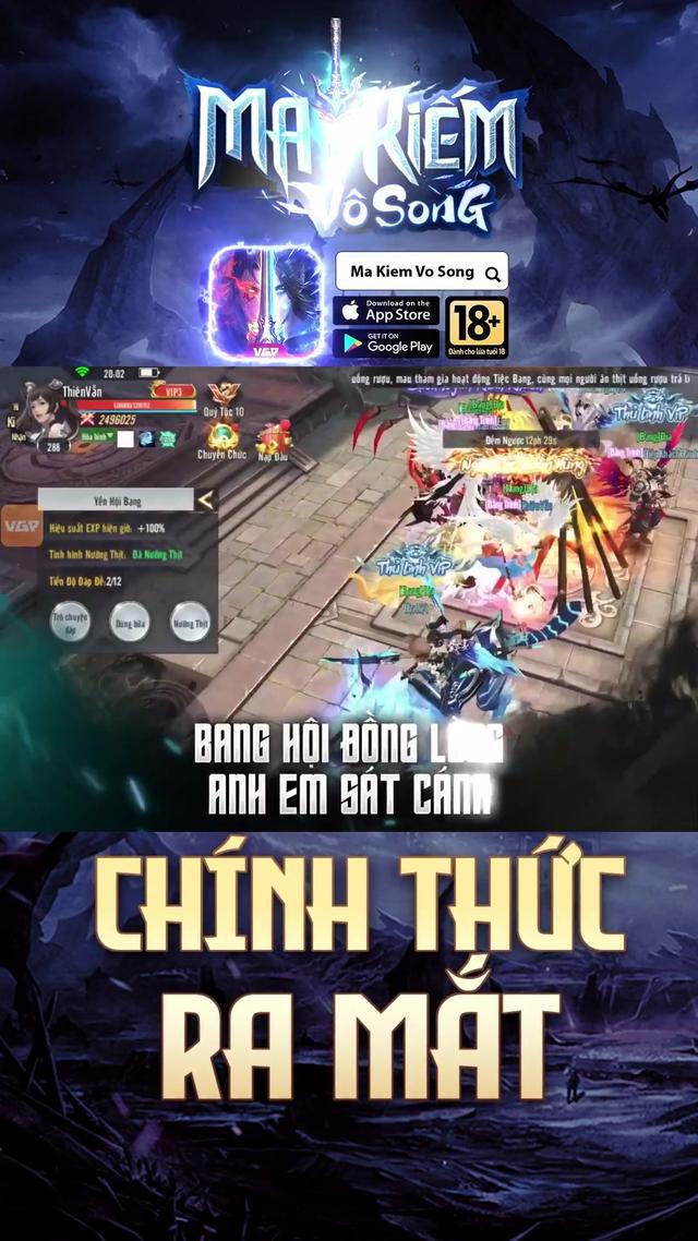 Bang Hội Đồng Lòng - Anh Em Sát Cánh cùng Ma Kiếm Vô Song #makiemvosong #vgp #mkvs #mahiep #mmorpg