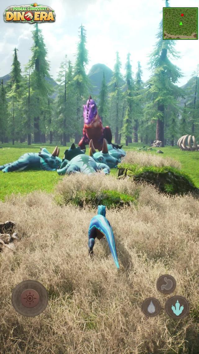 Build your empire of dinosaurs.