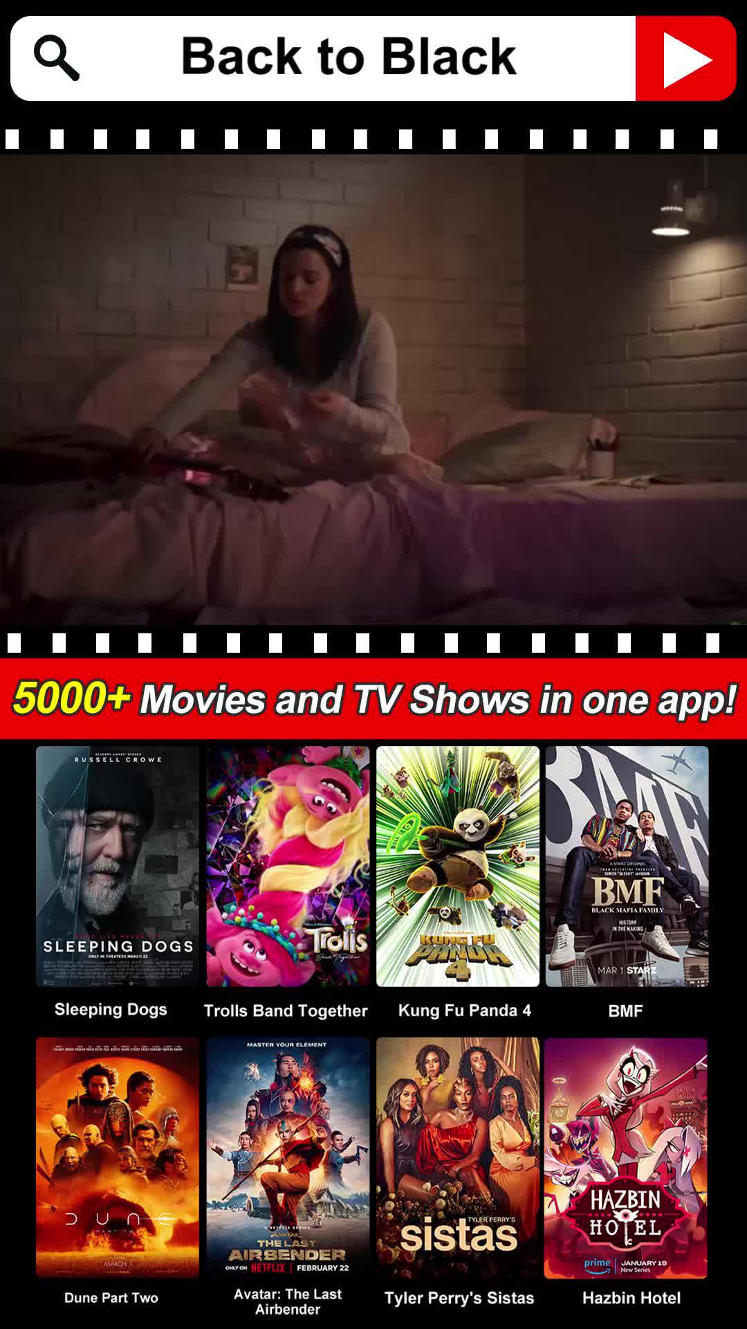 Watch blockbuster movies as you like