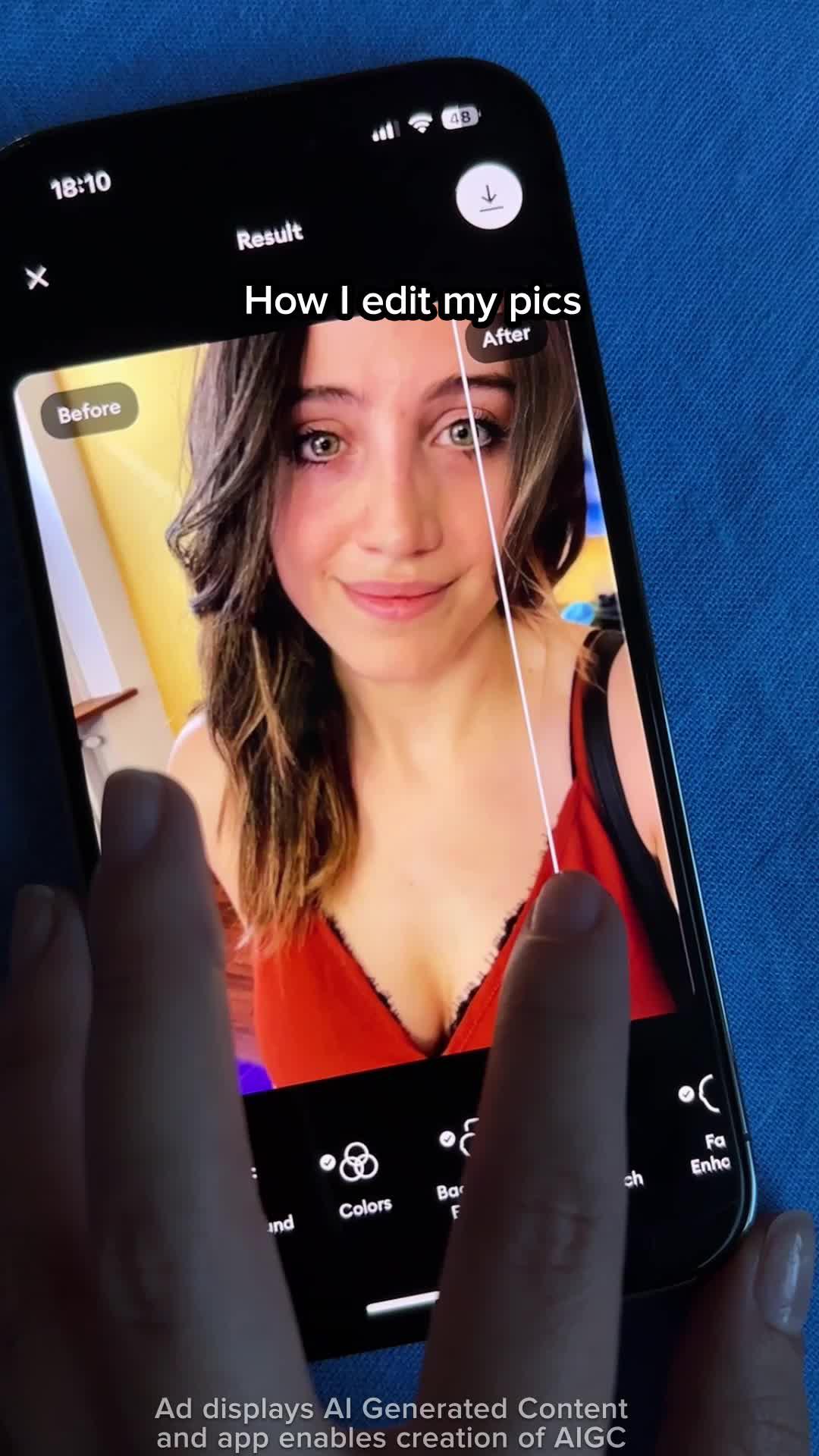 Tell me you're obsessed with Remini without telling me