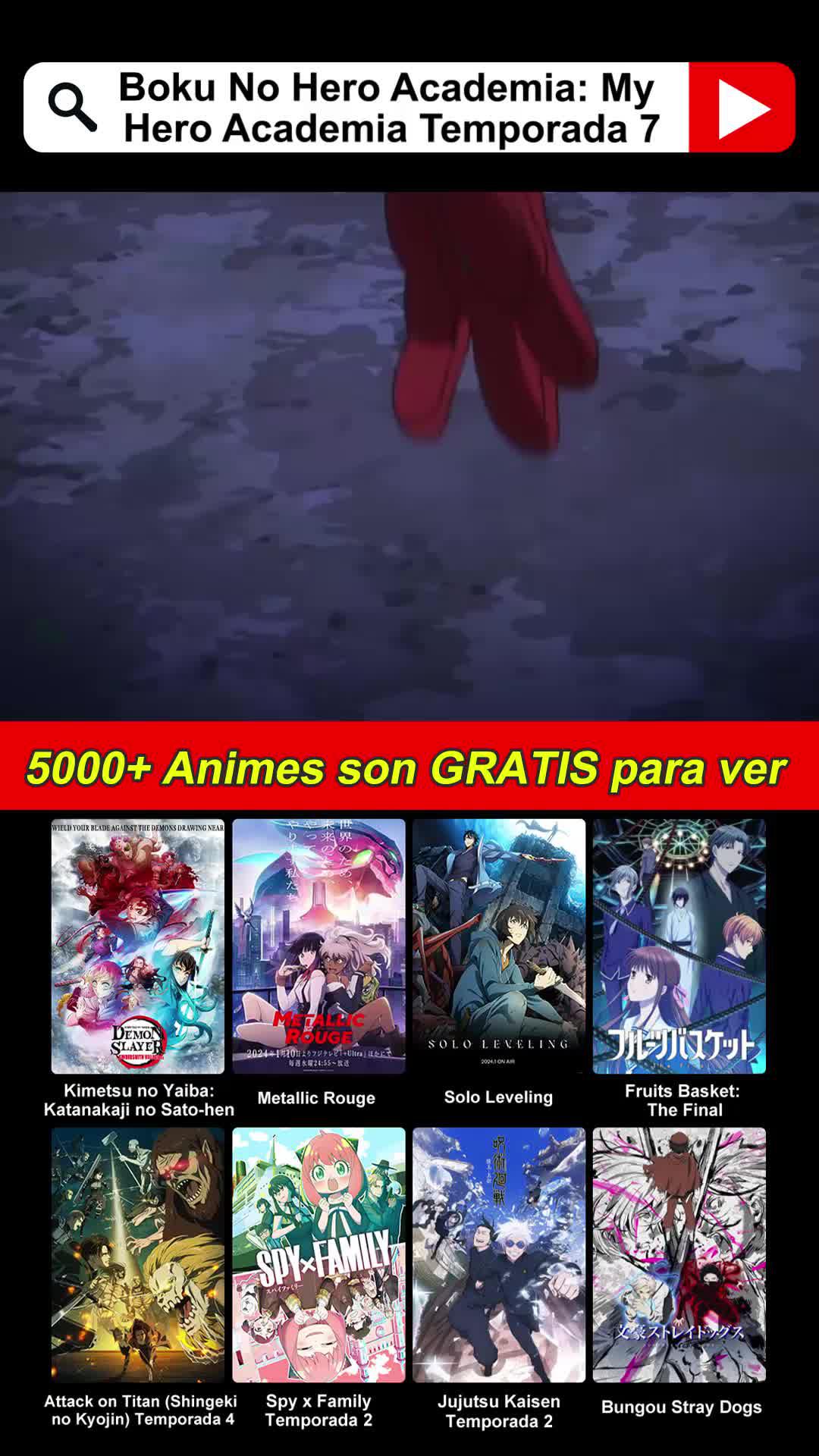Descárgalo para ver el anime de sangre caliente.