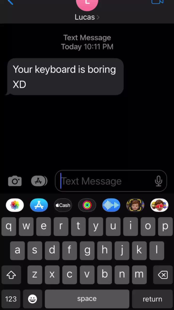 AMAZING Keyboard App! Cool Fonts, Themes, Symbols and more! Check out now!