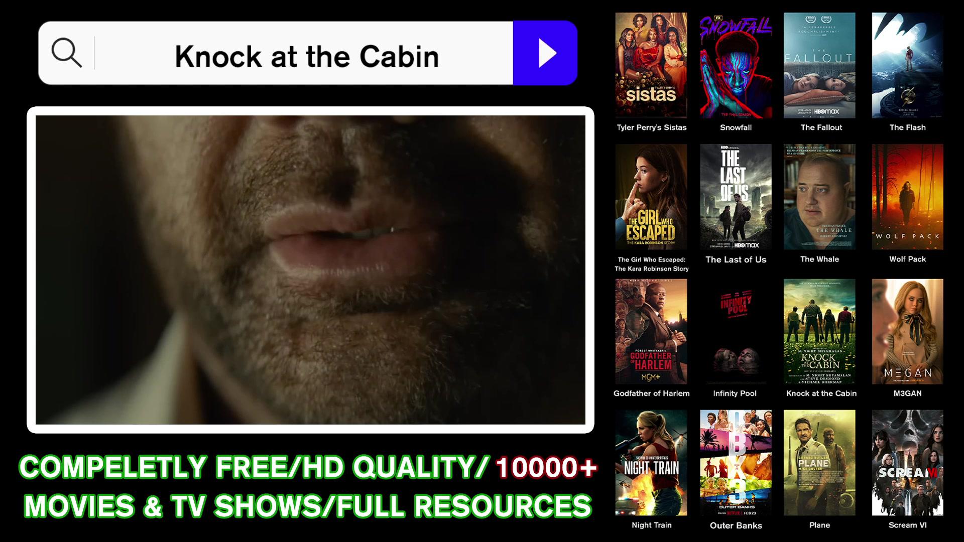 Watch your favorite movies and TV shows for free with our app