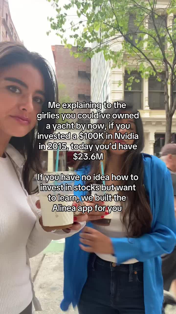 grow ur $$$ with this viral finance app #alineainvest #alineaapp