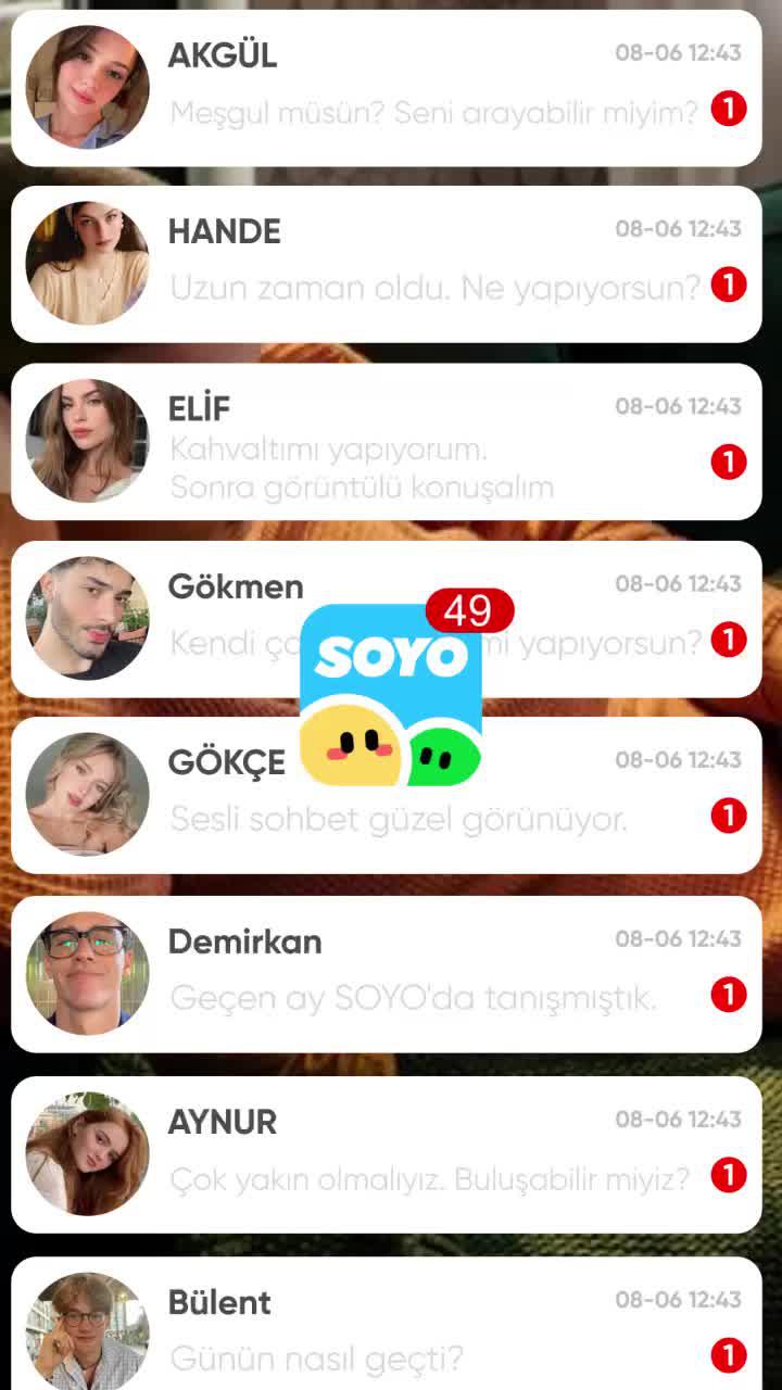 Konuşma ve paylaşım için bir uygulama