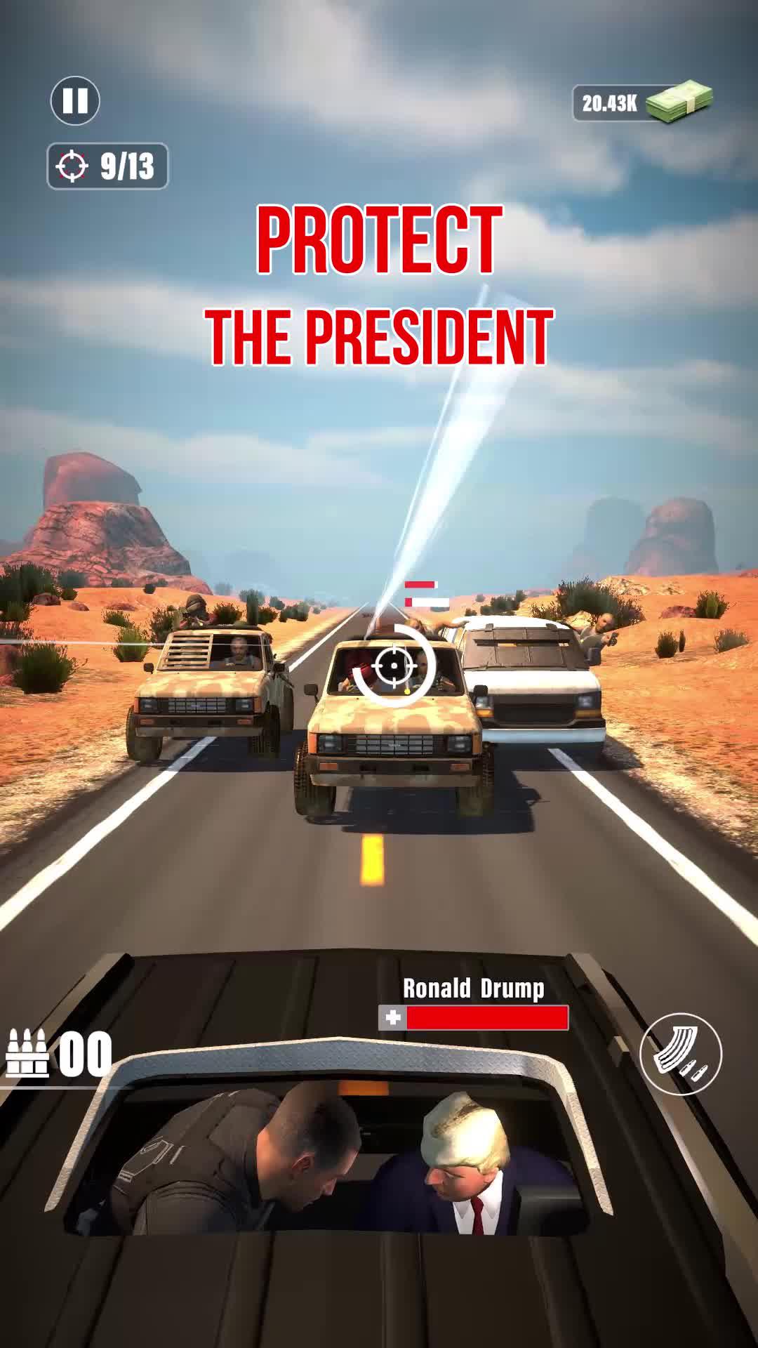 Aim and shoot. Shoot & shoot.