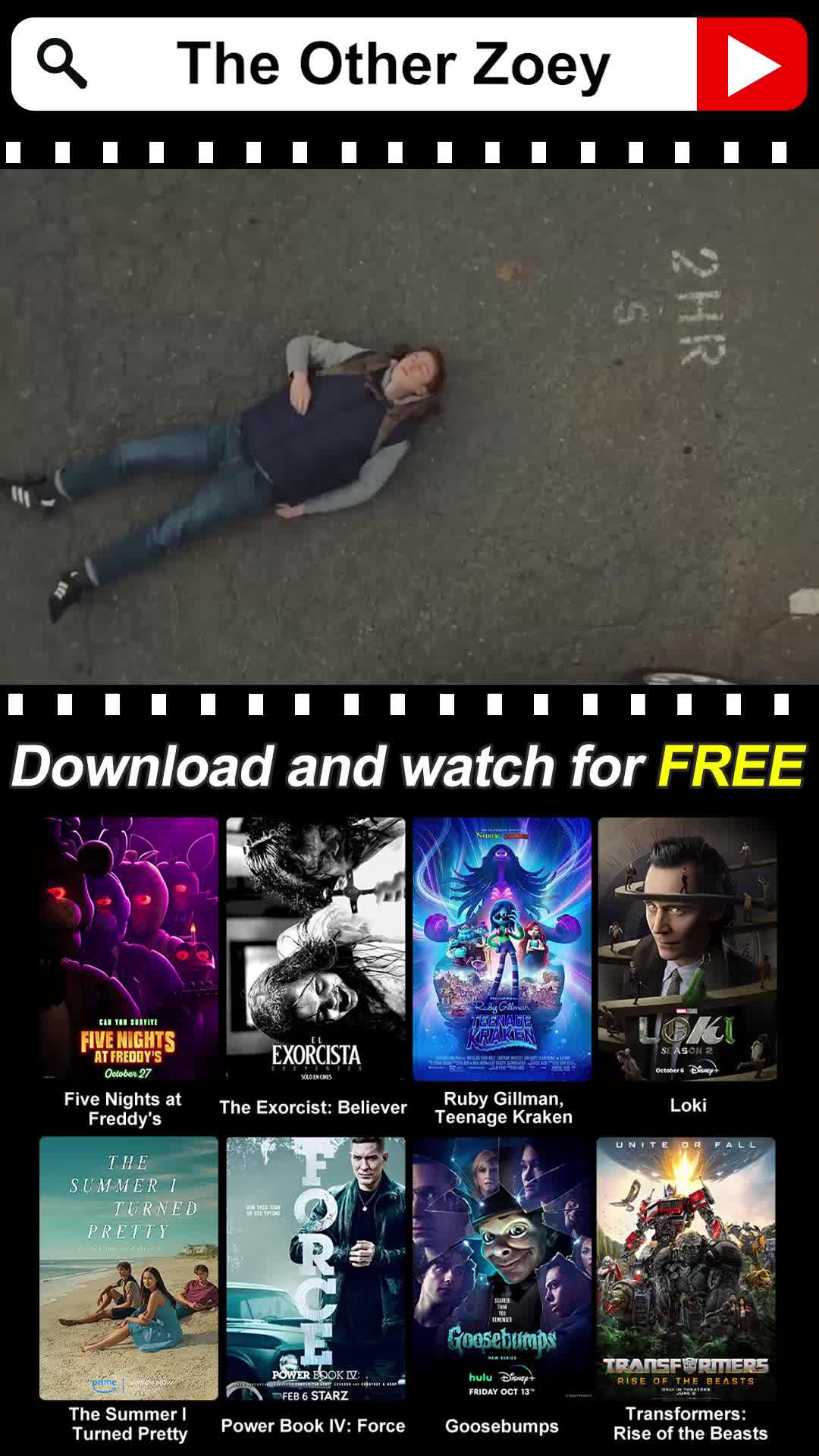 Download and unlock movie