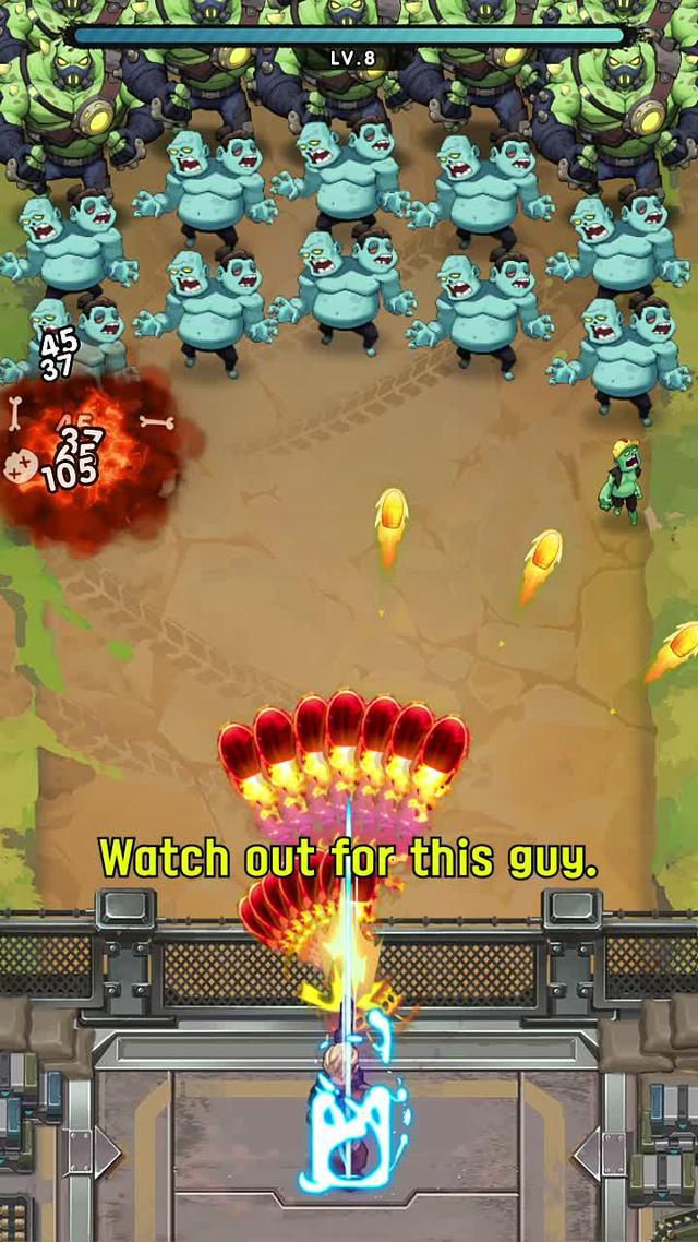 Oh no! I'm surrounded by zombies!"