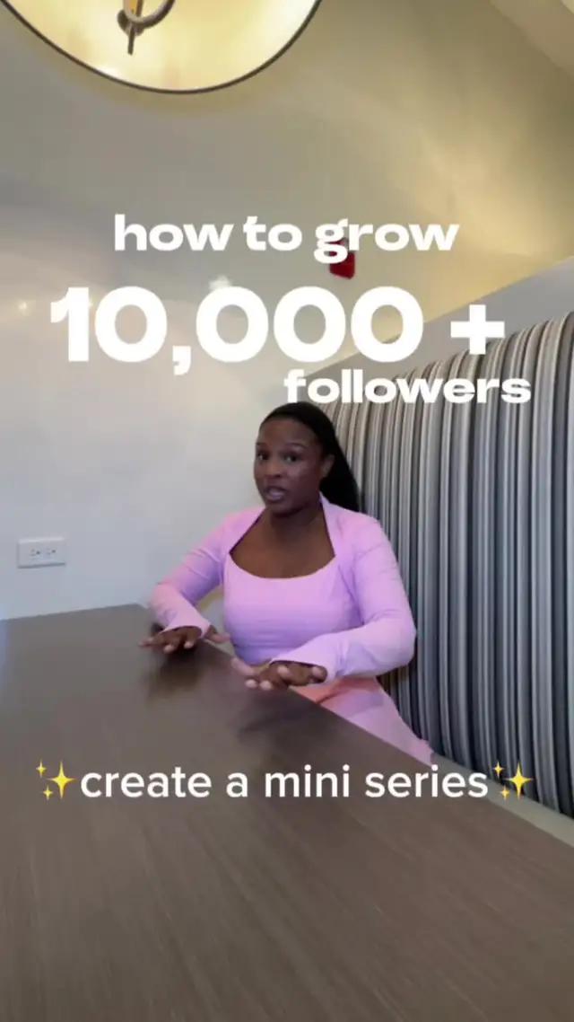 Replying to @Vanessa Luna how to grow 10,000 followers in one month✨ create a mini series with @Mysocial | Influencer Manager  Creating a mini-series on TikTok is a creative and engaging way to attract and retain a larger audience. Here's a step-by-step guide on how you can do it: 1. Find Your Niche✨📸: Your content needs to cater to a specific audience. This could be anything from cooking, dancing, fitness, comedy, lifestyle, fashion, etc. The key is to choose something you are passionate about. 2. Plan Your Series✍️Once you've chosen your niche, plan out a series of videos around a specific theme or topic. For example, if your niche is fitness, you could create a mini-series about "30 Days of Home Workouts".  3. Create High-Quality Content: 📸✔️Ensure your videos are high-quality, clear, and engaging. Use the right lighting and sound quality. Your content should be informative, entertaining, or inspiring. 4. Use Hashtags: Use relevant and trending hashtags to increase the visibility of your videos. 5. Engage With Your Audience: Respond to comments on your videos, engage with your followers, and participate in challenges or trends. 6. Consistency is Key: Post regularly and consistently. This will not only retain your existing followers but also attract new ones. 7. Promote Your Series: Share your TikTok videos on other social media platforms to attract more followers. You can also collaborate with other TikTok users to reach a wider audience. 8. Analyze Your Performance: Use TikTok's analytics to understand what's working and what's not. This will help you tailor your content to what your audience likes and shares.  Over time, with consistent effort and high-quality content, you can grow your followers to 10,000 and beyond. Keep in mind that growing your follower base takes time and patience, so don't get discouraged if you don't see immediate results. #growingtiktokacount #howtogrowtiktokaccount #gainfollowers #mysocialpartner #mysocialapp #howtocomeupwithvideoideas #tyeishashardae 