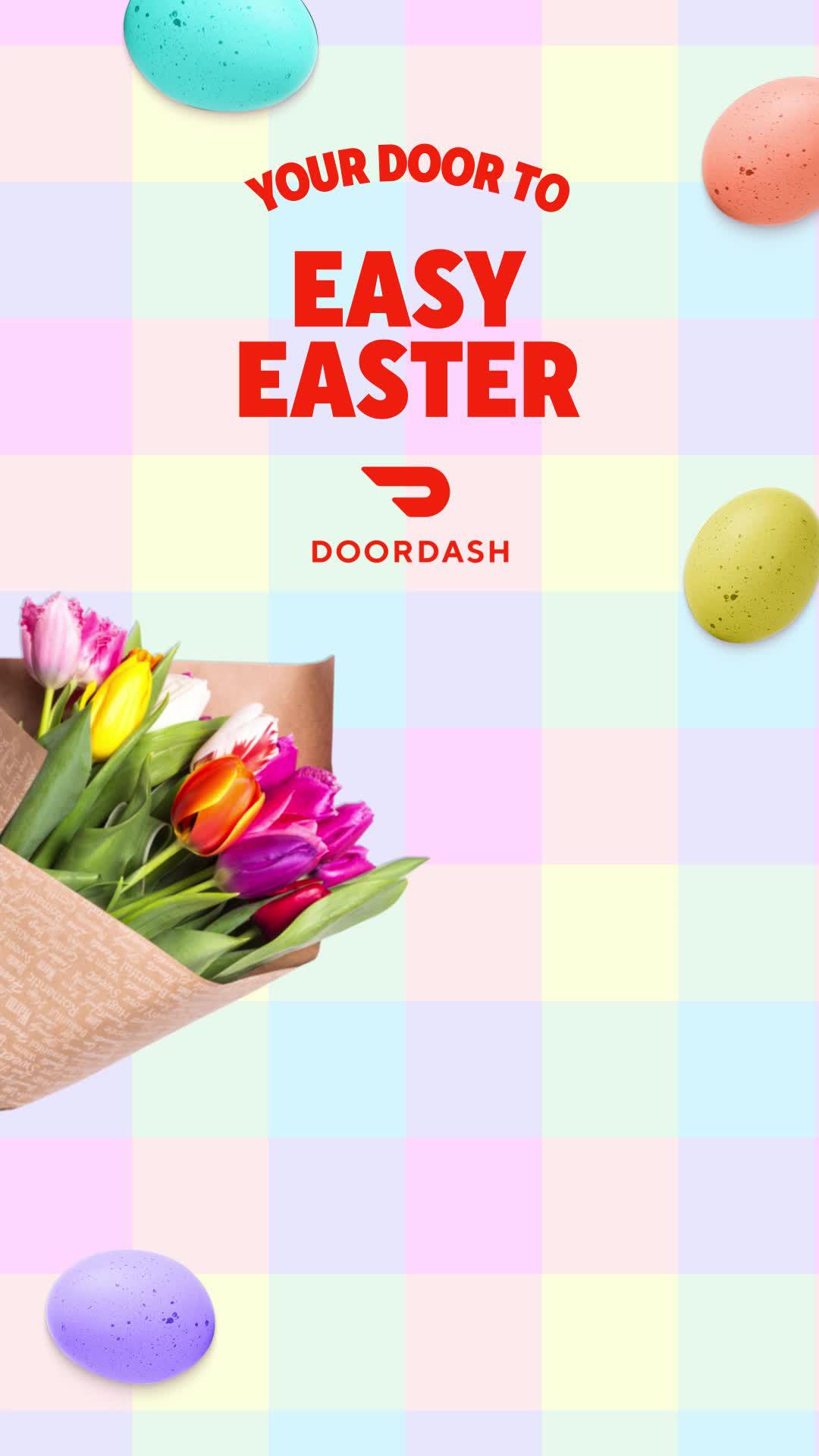 Get all your Easter essentials with DoorDash