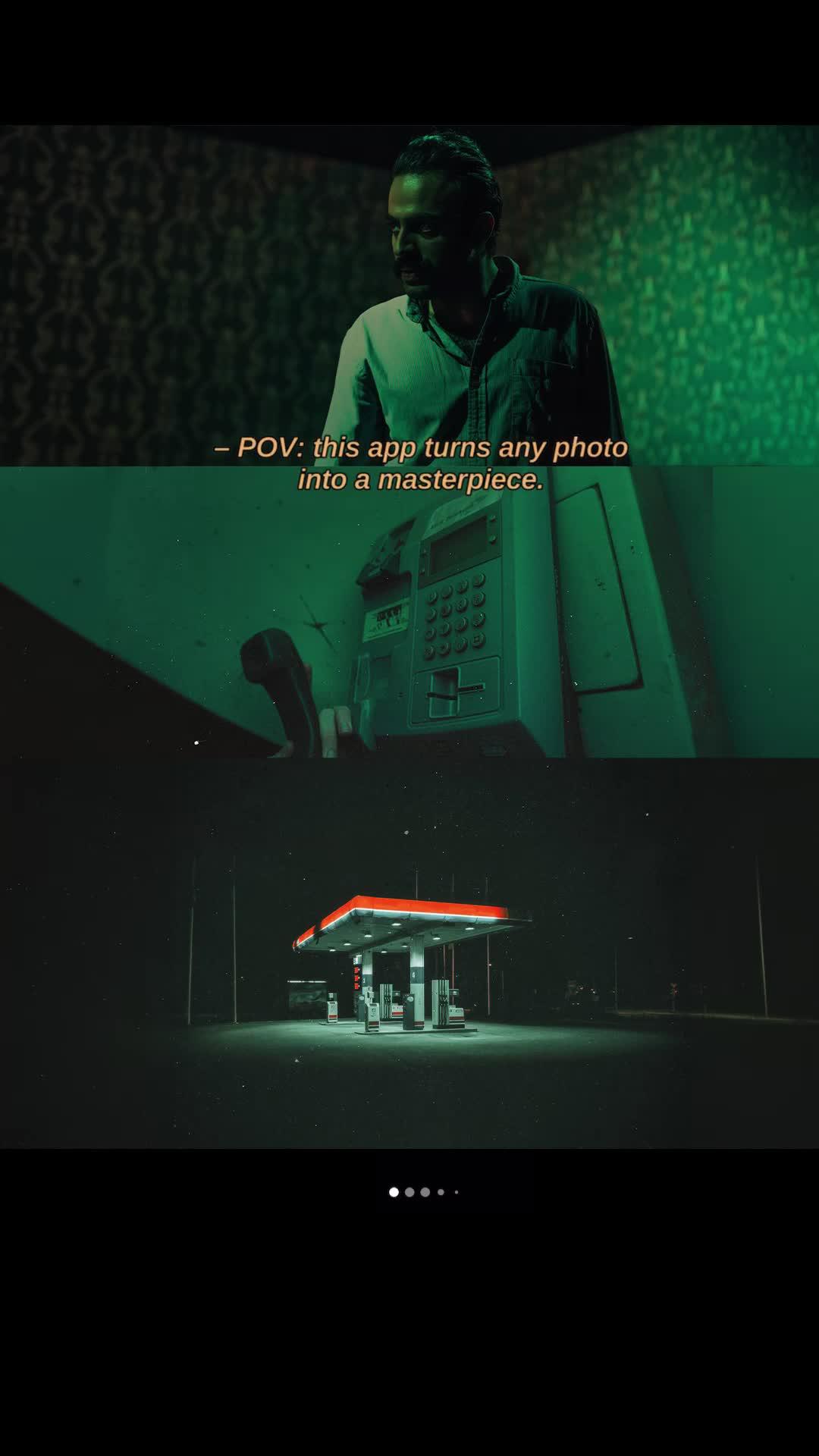 The secret is Prequel app