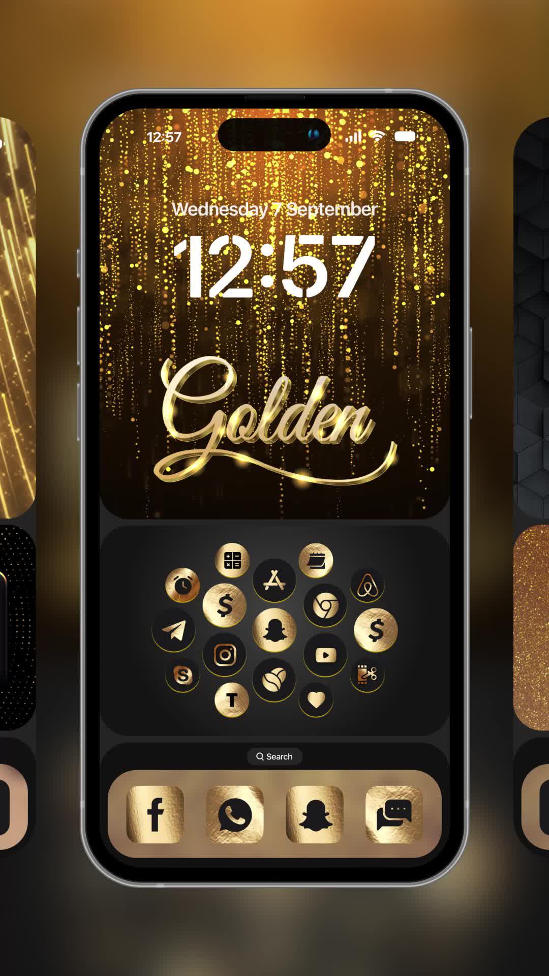 Set exclusive widgets & themes for your iPhone!