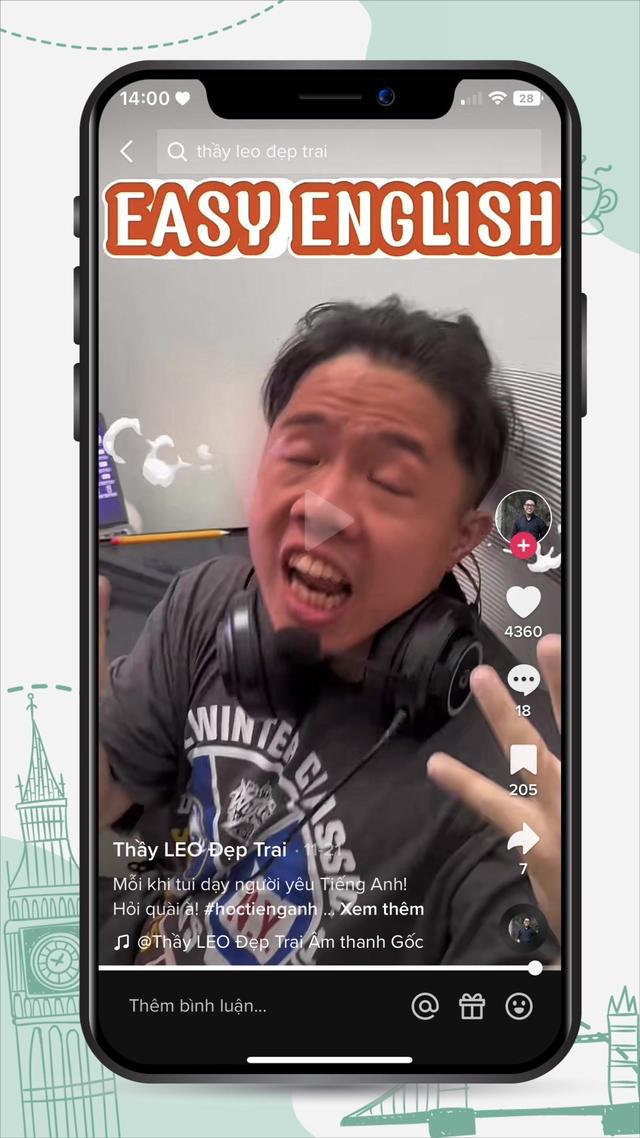 Ứng dụng học tiếng Anh được review nhiều nhất Tiktok #easyenglish#english #learnlanguages#learnontiktok#toeic#tuvungtienganh #docbao #songngu #ielts