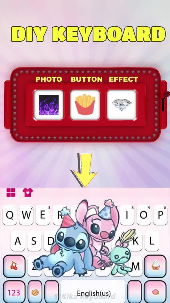 Create and design your personalized keyboard just the way you like it!