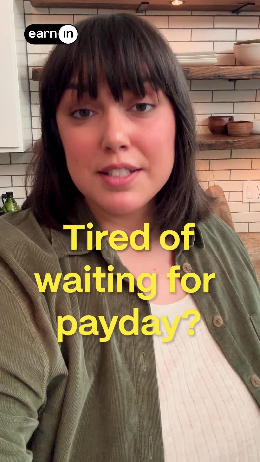 Tired of waiting two weeks to get your money? Set your money free and get paid today.