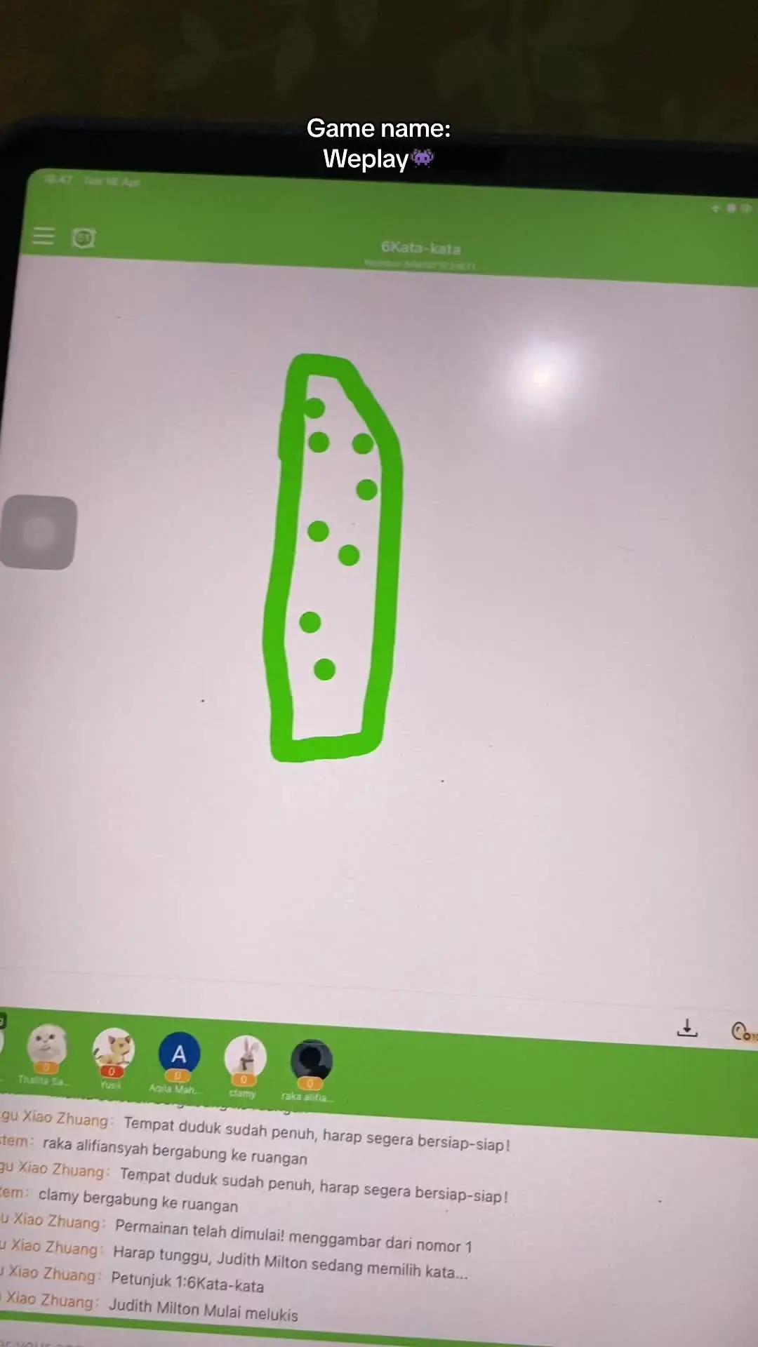 Yokk main barengg😆 ID: itsyusi🙌🏻 #weplay #keseruanweplay #guessmydrawing #drawandguess 