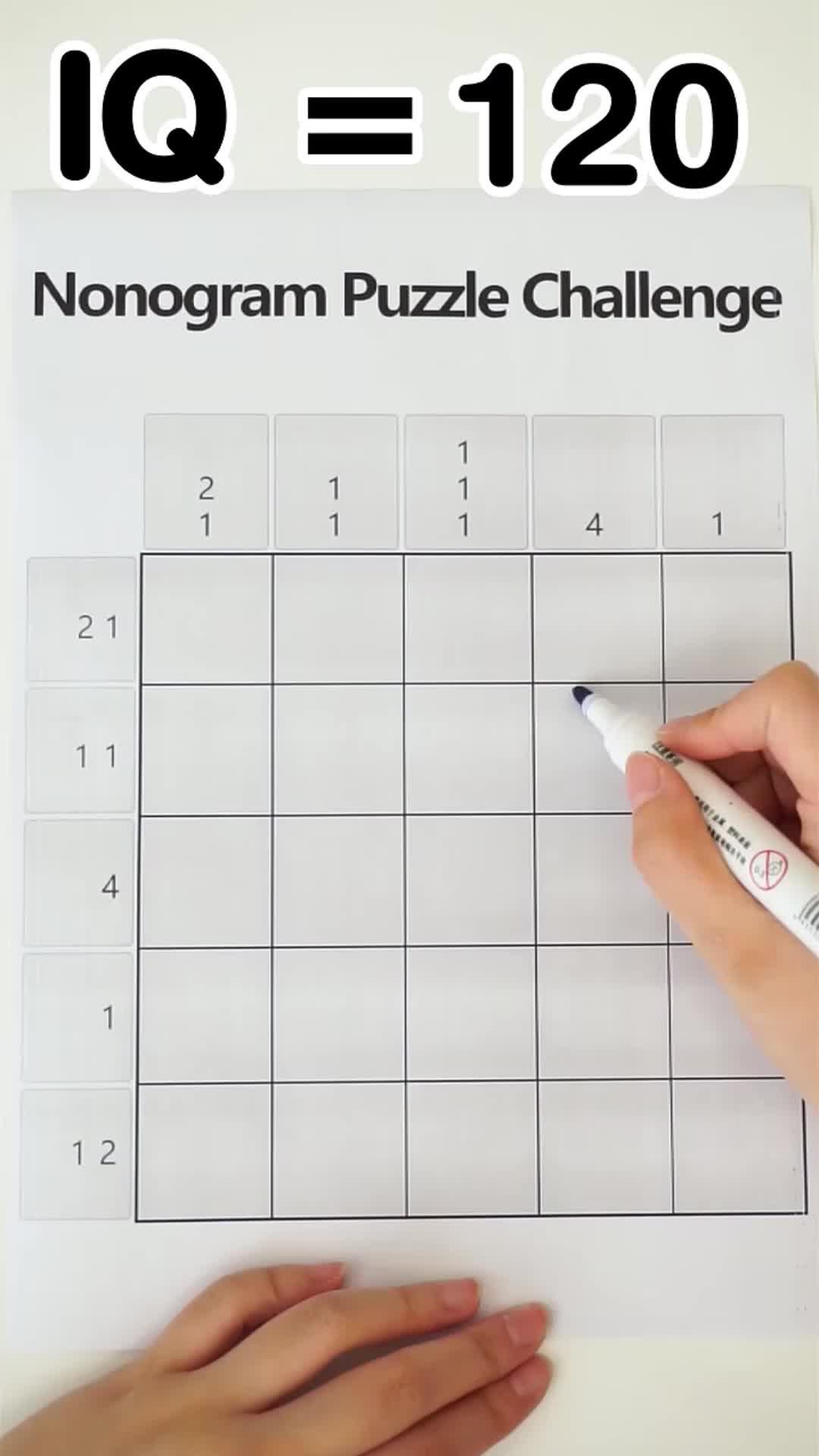 Challenge your brain with Nonogram Puzzles!