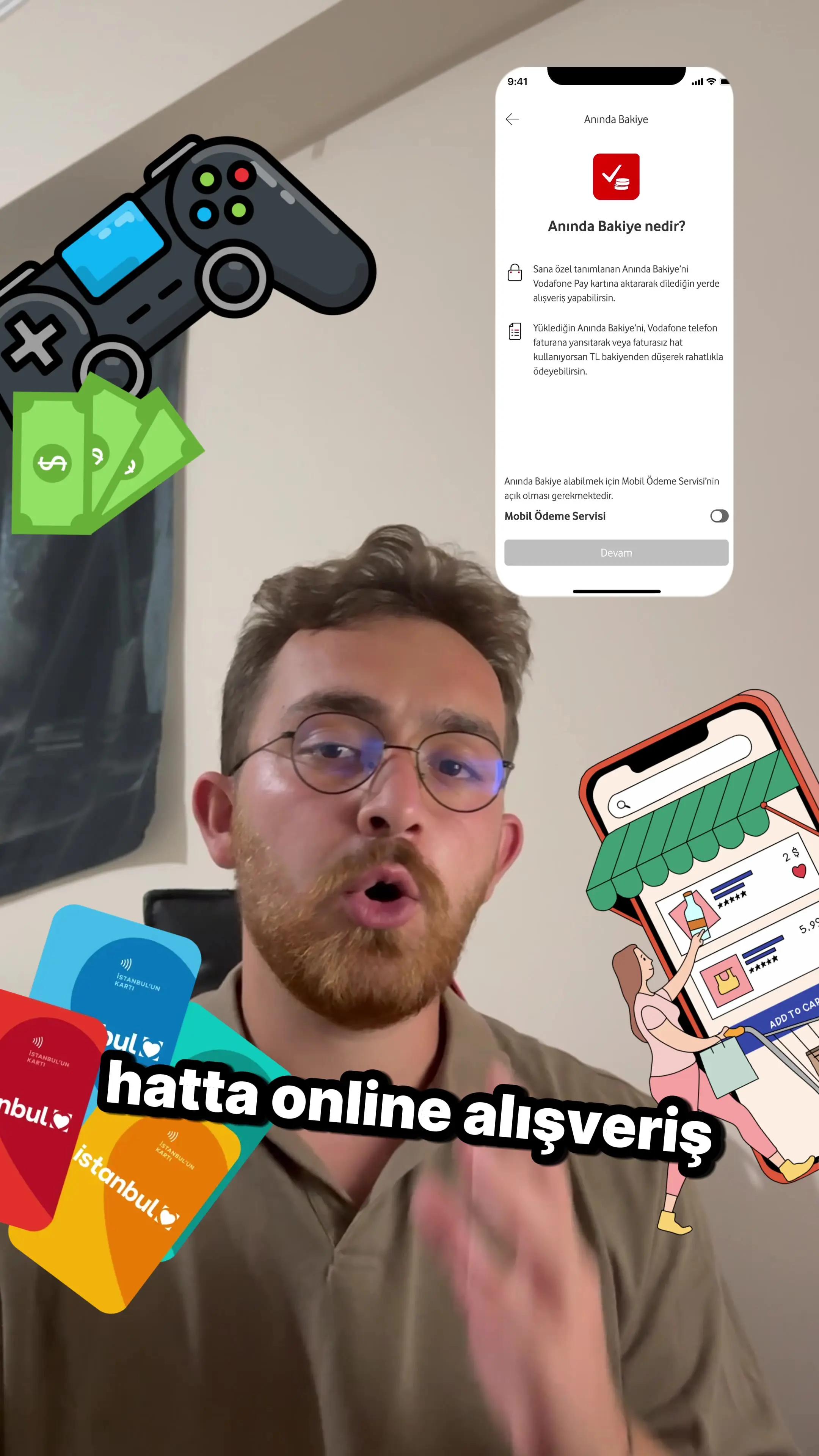 Sen de Vodafone Pay Anında Bakiye'yi dene ve ilk harcamanda %20 iade kazan! Bekleme, şimdi yükle! #VodafonePayAnındaBakiye #Fırsat 