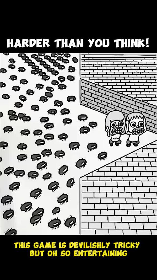 I believe people with IQ.120 can not pass the level!