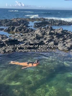 Summer of scratch map! #bump #amo #travel #explore #hawaii
