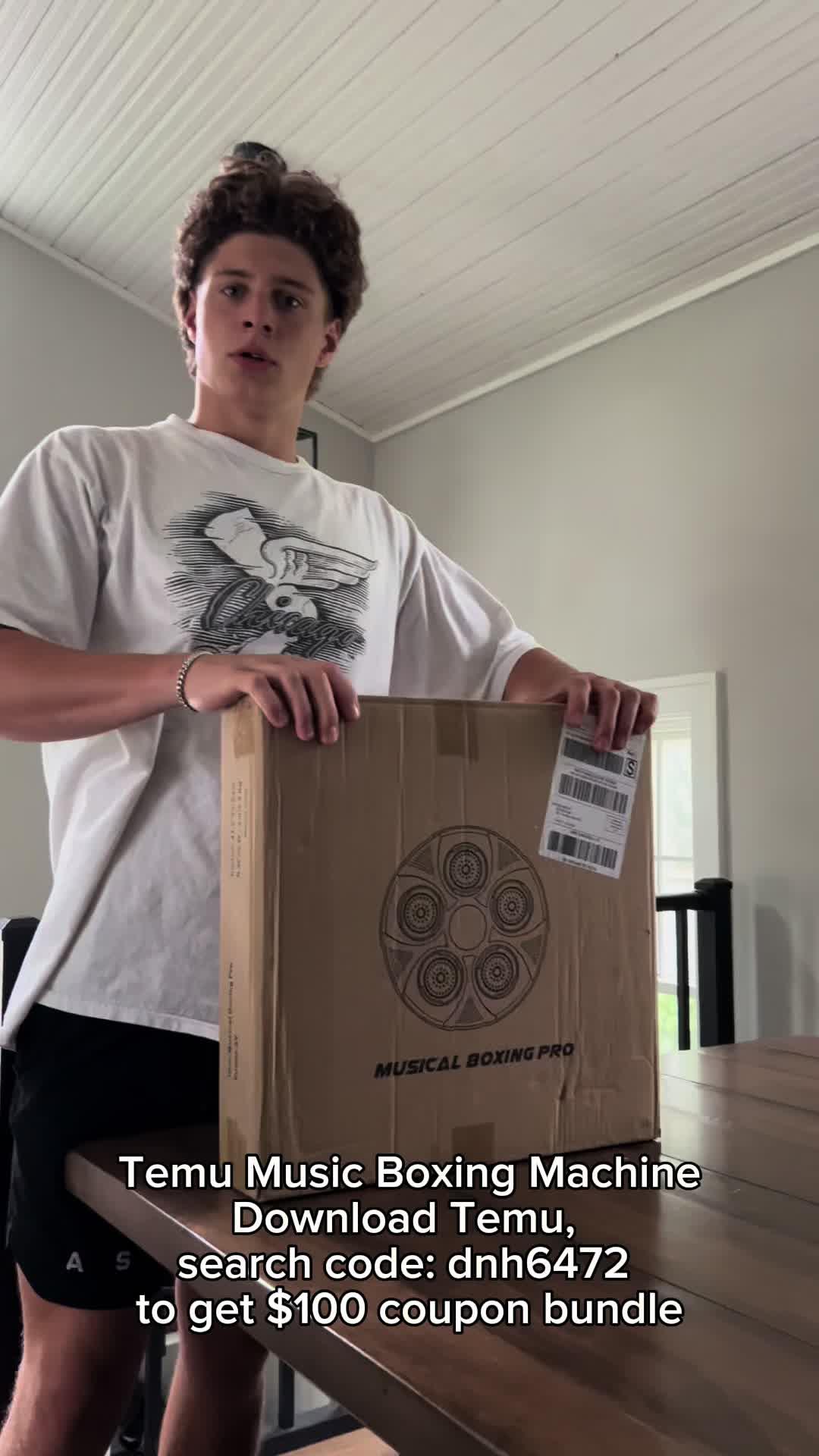 Temu Music Boxing Machine that men can't say no. code: dnh6472 in #temu search bar for $100coupon bundle or check o in bio #temufinds #temuhaul #music #boxing