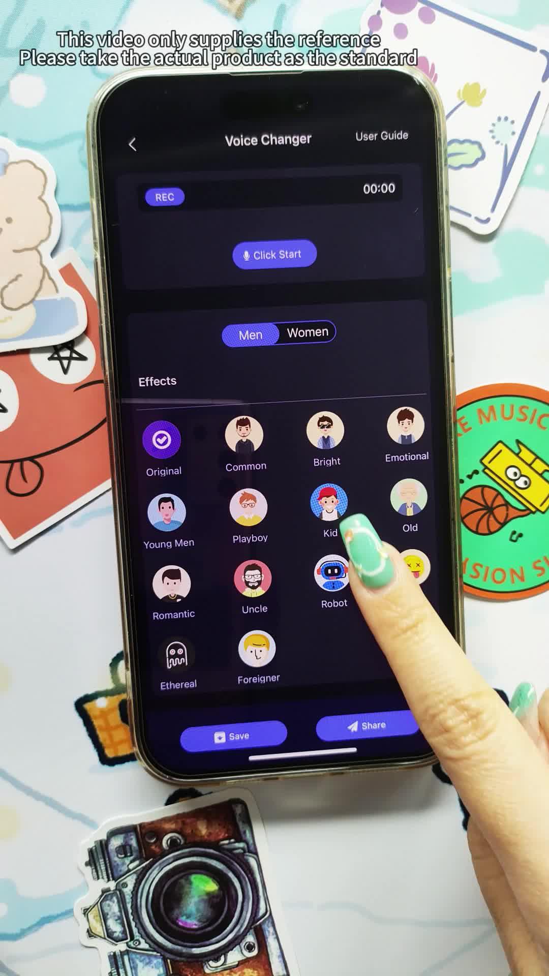 An unbelievably beautiful voice, all thanks to this voice changer