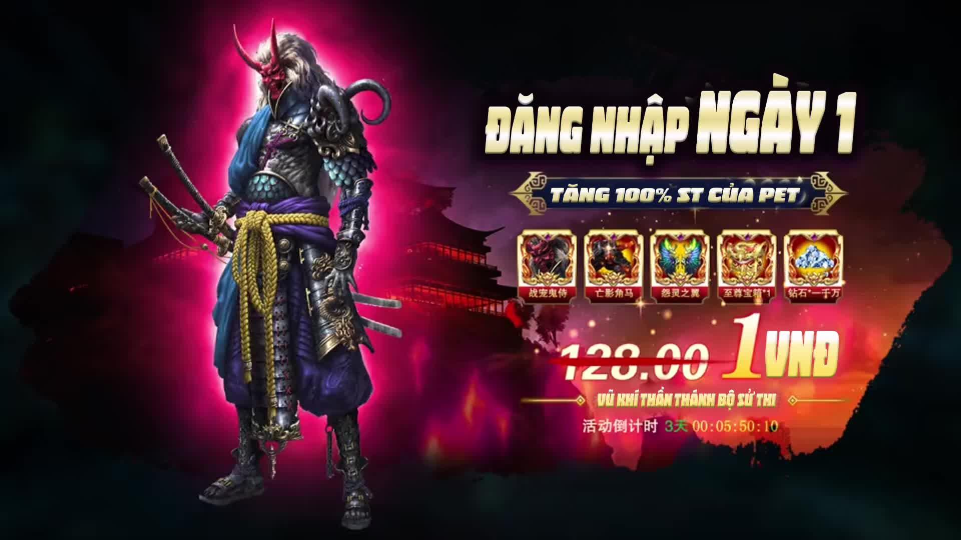 Game nhập vai 3D, PK cháy máy, tự do bay siêu thực. Vào game ngay