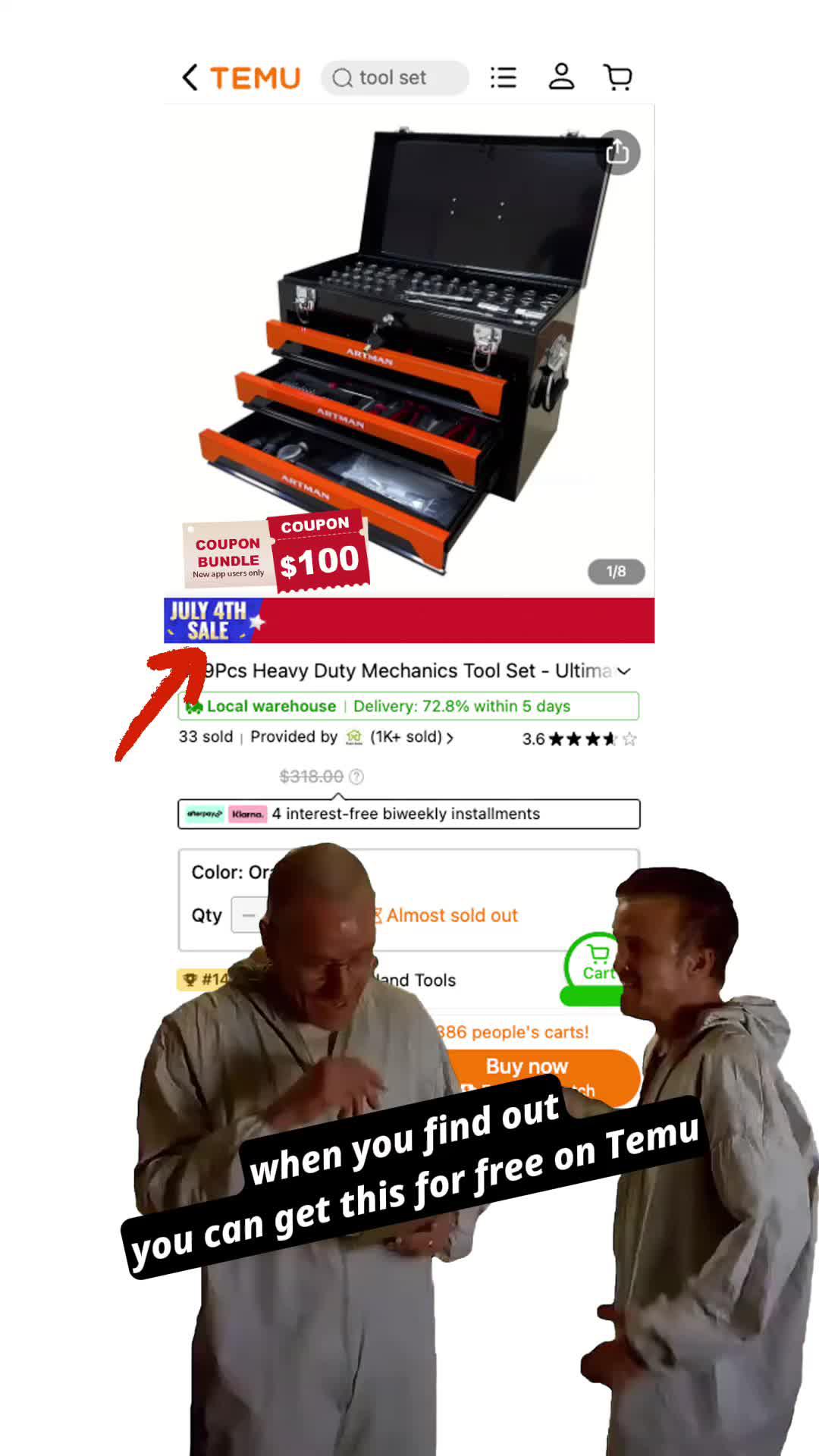 💥 Price Drop Alert 💥 Don't miss out on Temu's BIG SALE EVENT! 🔥 Click on the card to shop and explore more amazing deals!! 👀🎁✨ #temu #temufinds #shoptemu #temuhack #giftideas #deals #sale #gadgets