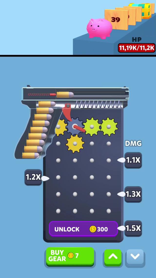 Merge Gears to Shoot faster!