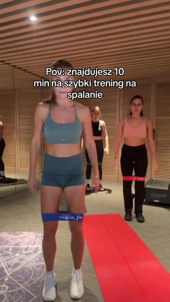 Szybki trening z #aplikacja_diet_and_training_by_ann ❤️📲 #trening #cwiczeniawdomu #redukcja #spalanie 